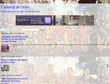 Tablet Screenshot of carnavaloruro.net
